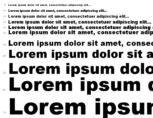 Arial Black-normal Occidental Font