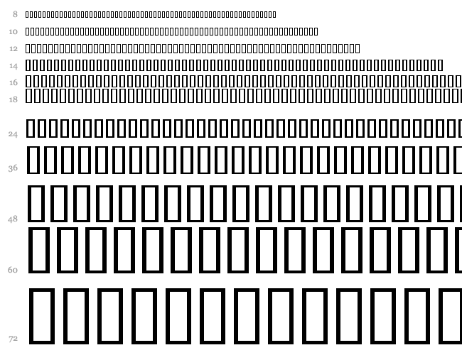 Arial Monospace Cascade 