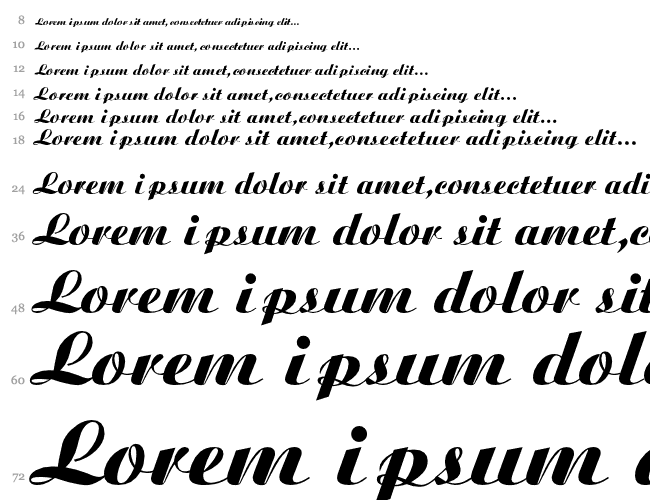 Ariston-ExtraBold-Italic Водопад 