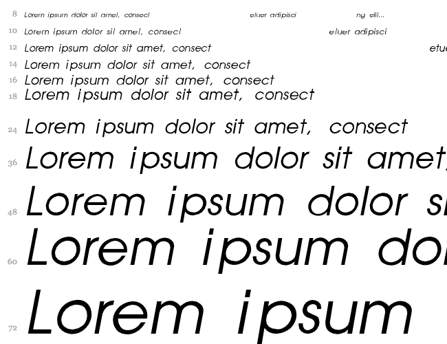 AvantGarde-Thin-Italic Waterfall 