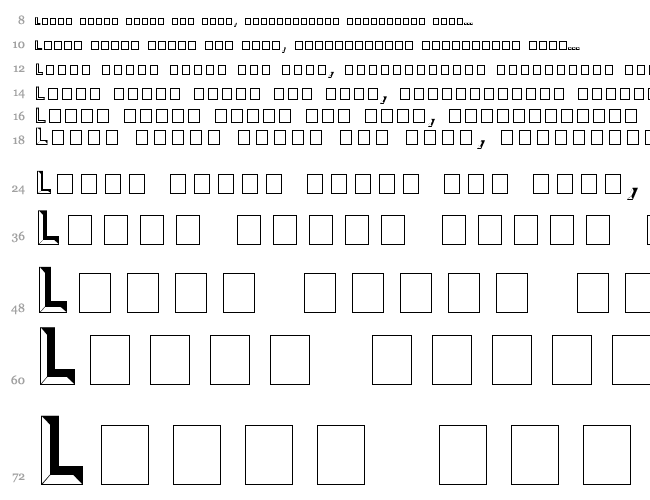 Baguet Display Caps SSi Cascata 