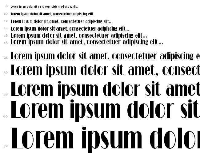 Barbe Display Condensed SSi Waterfall 