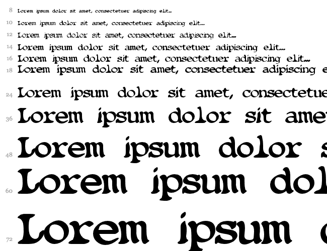 Blobfont G98 Cascade 