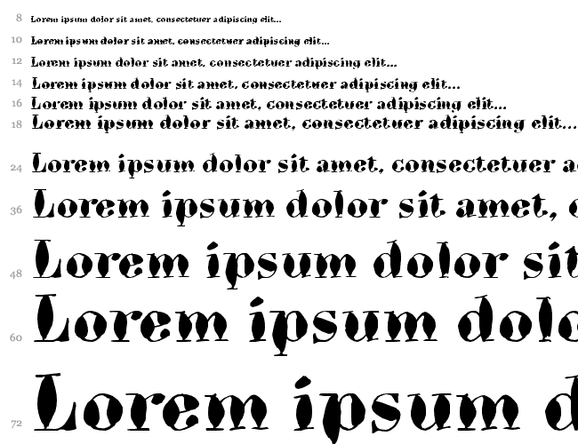 Bodoni Brush ITC TT Cascata 