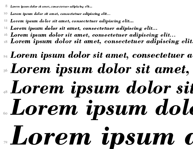 Bodoni CG ATT Cascade 