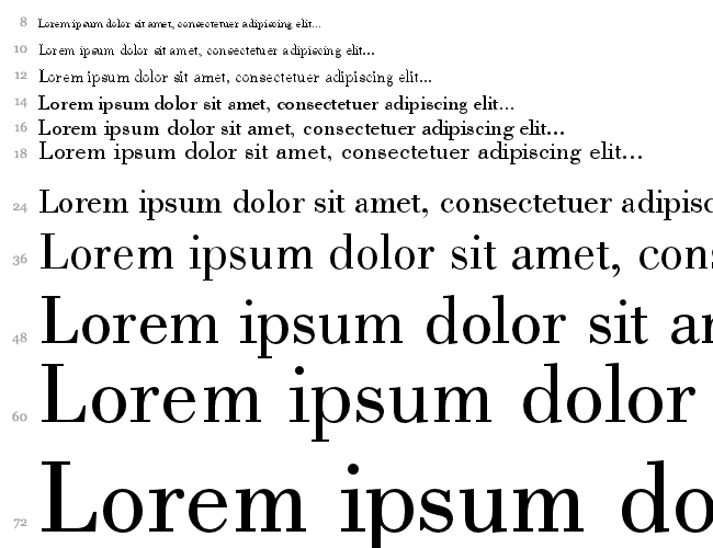 Bodoni CG ATT Cascada 