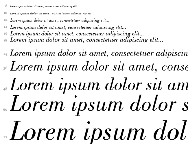 Bodoni Poster SSi Водопад 