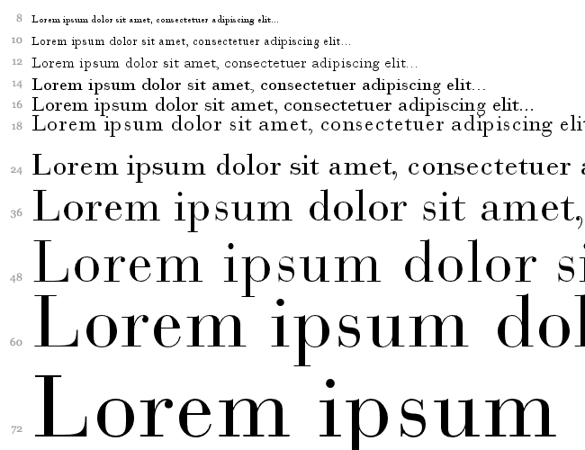 Bodoni Recut Condensed SSi Cascata 