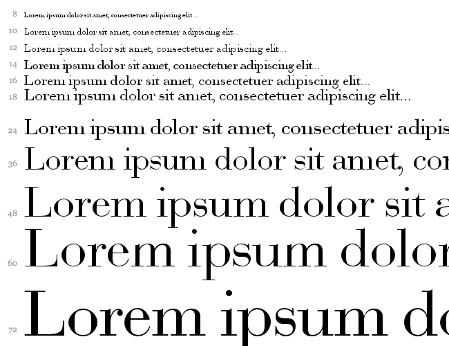 Bodoni Recut SSi Waterfall 