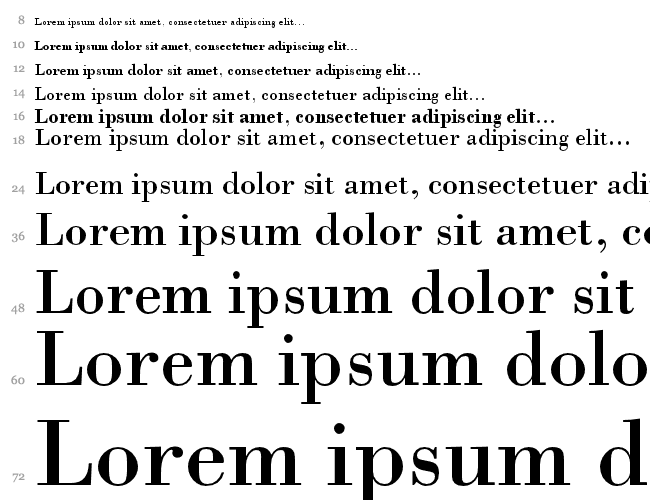 Bodoni SSi Водопад 