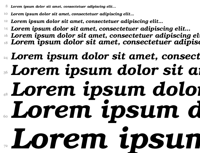 Bookman-DemiItalic Waterfall 