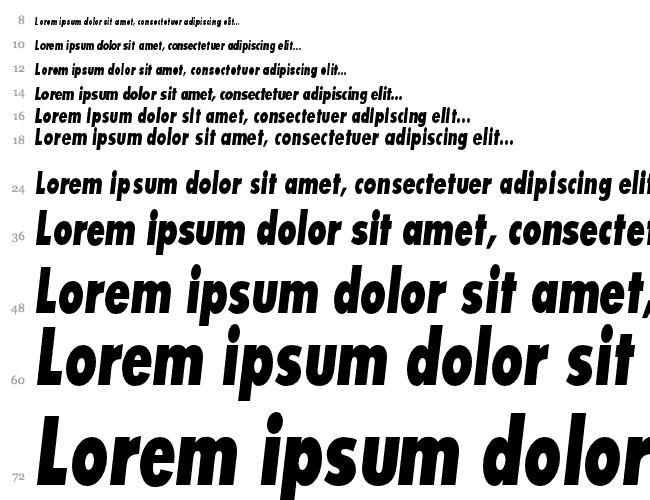 Bougan BlackCondensed SSi Cascada 