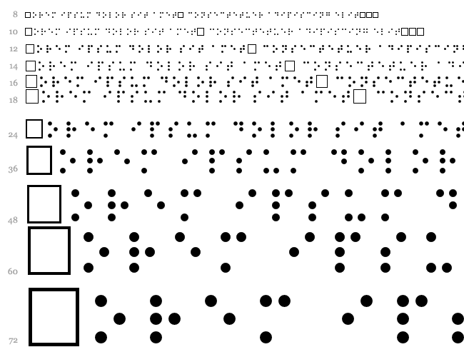 Braille Cascade 