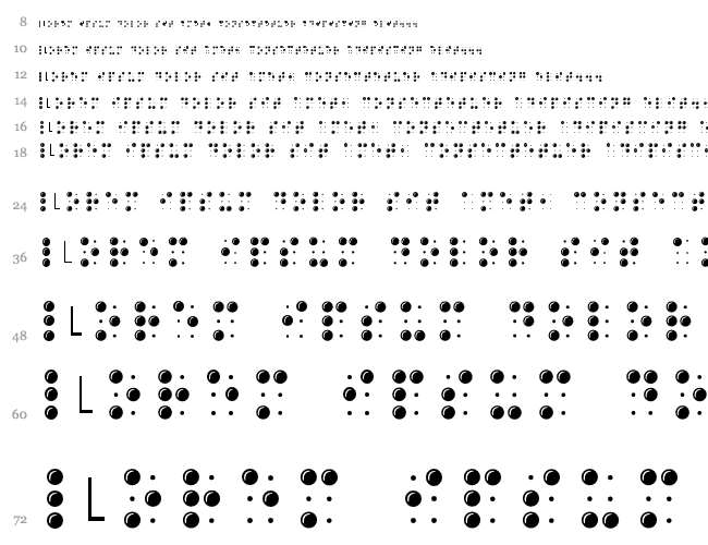 BrailleAlpha Водопад 