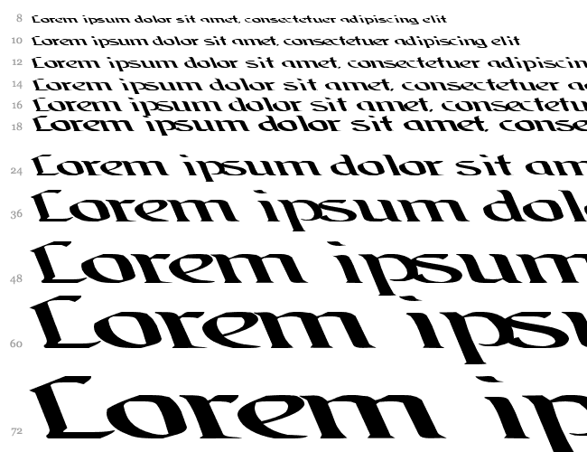 BrainChildFont Водопад 