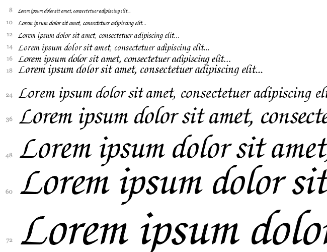 Impact Italic Font