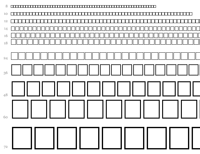 BR Dingbats Водопад 