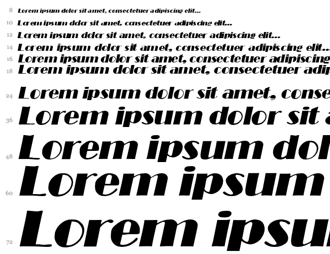 BroadwayItalic Cascata 