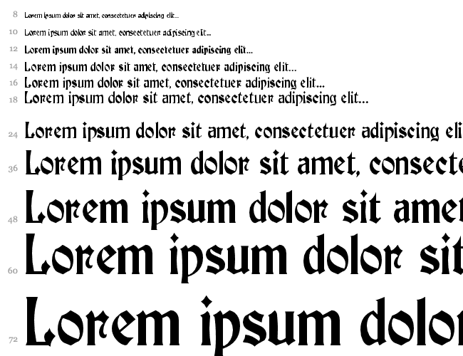 BuckinghamCondensed Водопад 