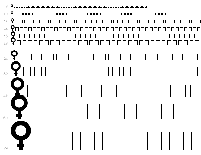 Carr Dingbats 1 Cascata 