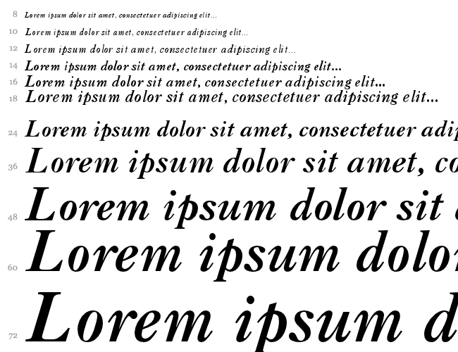 Caslon 3 Cascade 