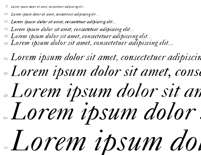 Caslon 540 Cascata 