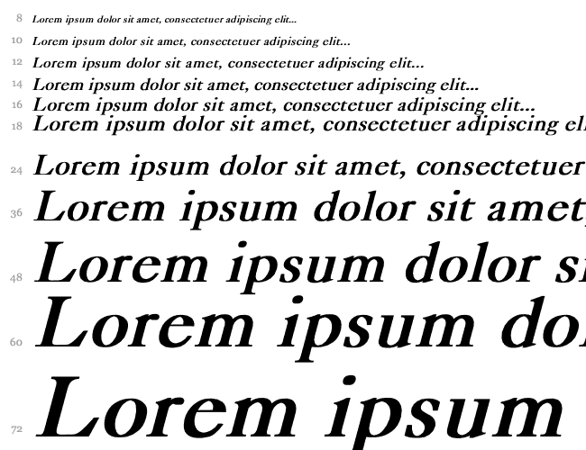 Caslon Cascada 