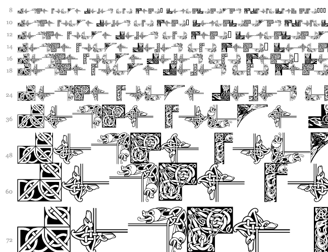 Celtic Frames Cascade 