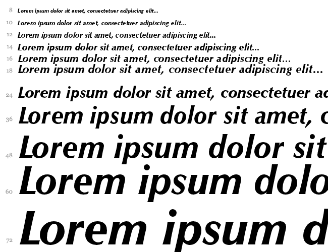 CGOmegaBoldItalic Wasserfall 