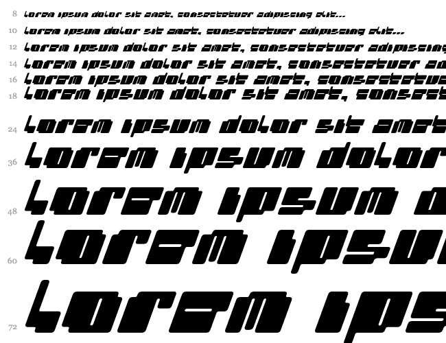 cheaptype (italic) Водопад 