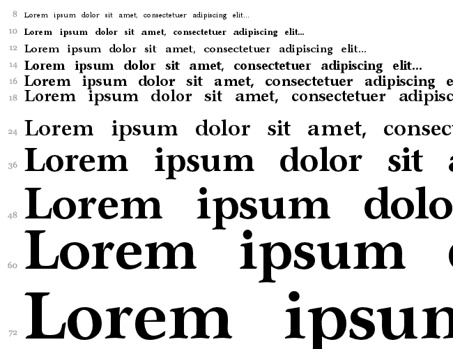 ClassicalSerif Cascade 