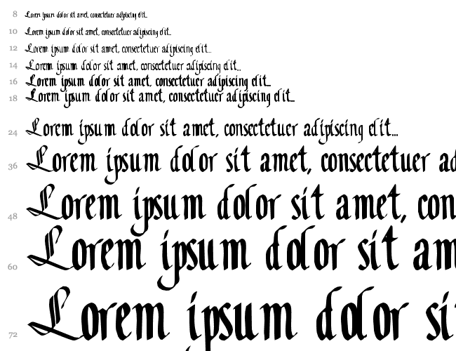 ClassicFont104 Cascada 