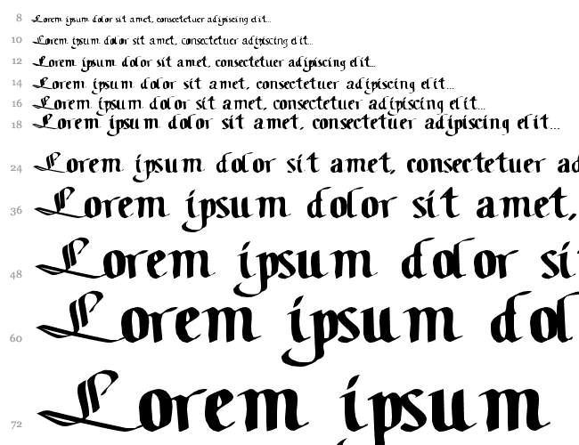 ClassicFont104 Cascada 