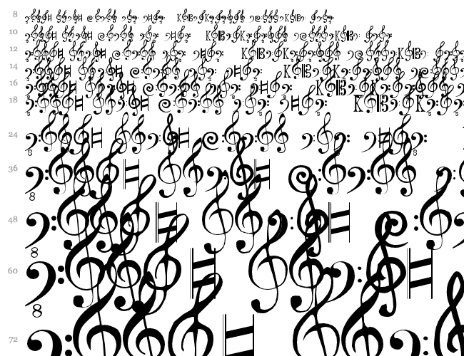 Clefs Cascade 