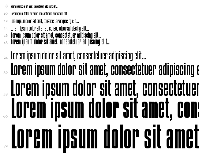 Aachen bt normal font