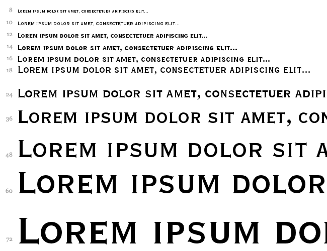 Copperplate Extra Condensed SSi Cascata 