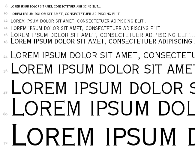 Copperplate Light Condensed SSi Водопад 