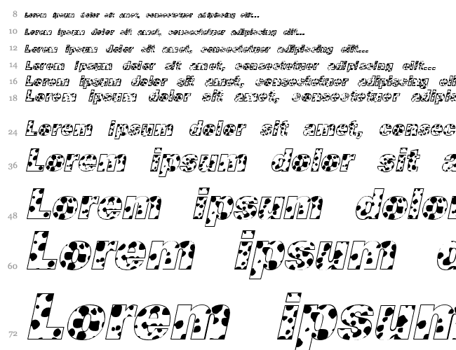 Cow-Spots Cascade 