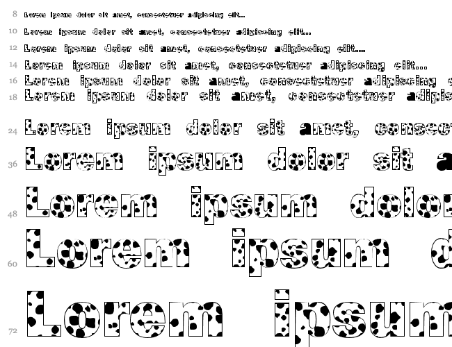 Cow-Spots Cascade 