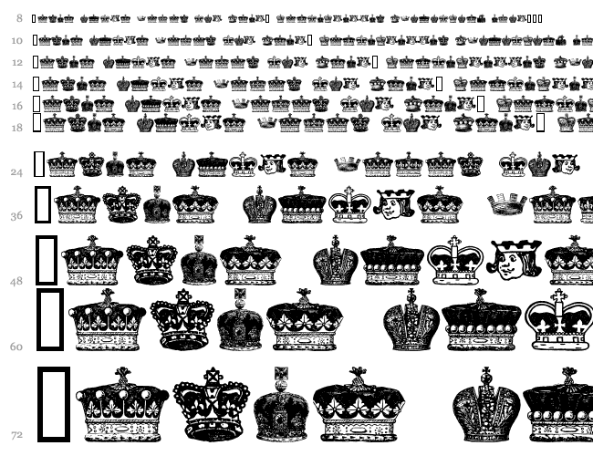 crowns and coronets Cascata 