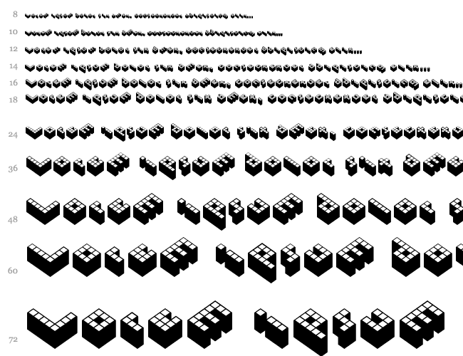 Cubicle Cascade 