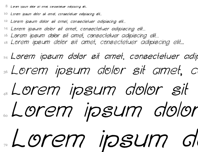 Curlmudgeon Italic Cascade 