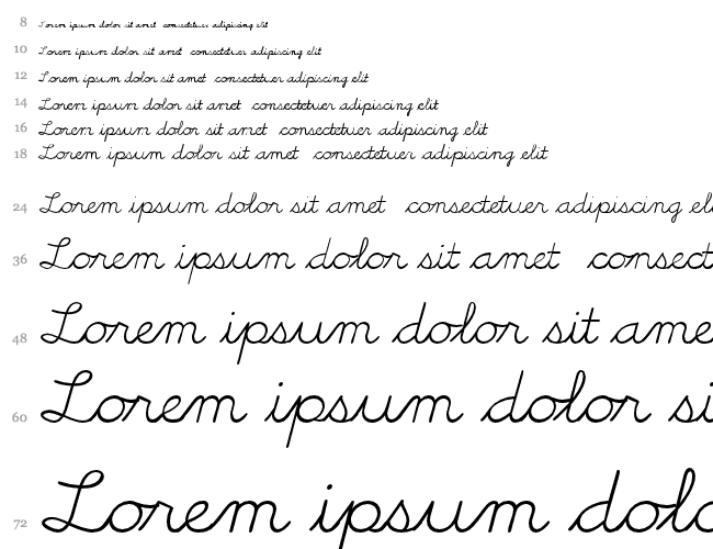 Cursive Handwriting Tryout Водопад 