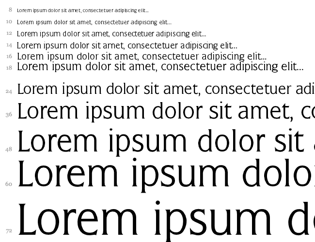 Serifs-Light Водопад 