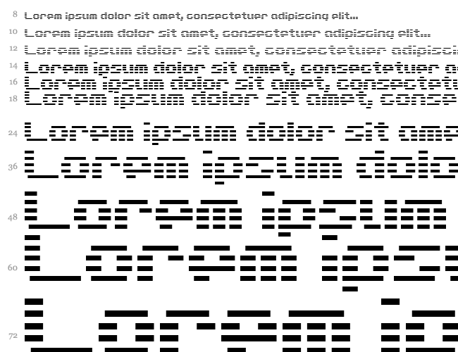 D3 DigiBitMapism type A wide Cascade 