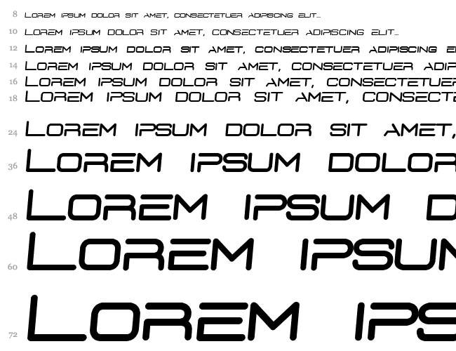 D3 Euronism italic Waterfall 