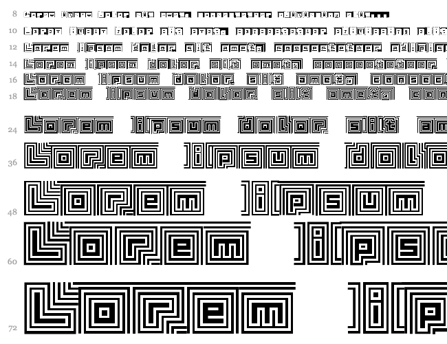 D3 Labyrinthism Cascata 