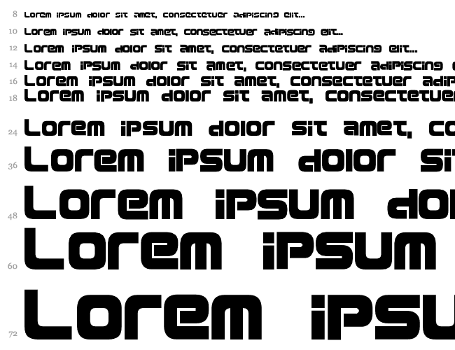 D3 Mouldism Round Alphabet Cascade 