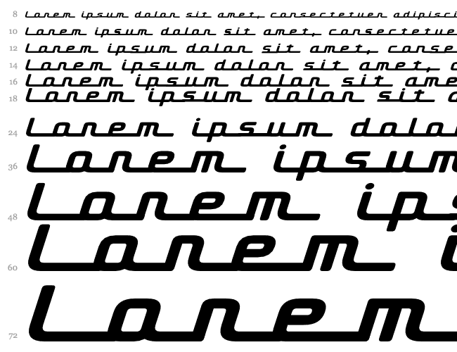 D3 Roadsterism Long Italic Водопад 