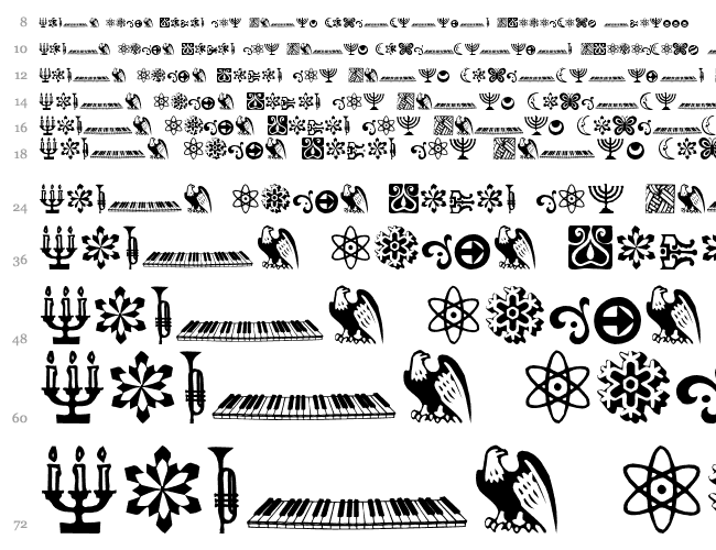 DavysOtherDingbats Cascade 